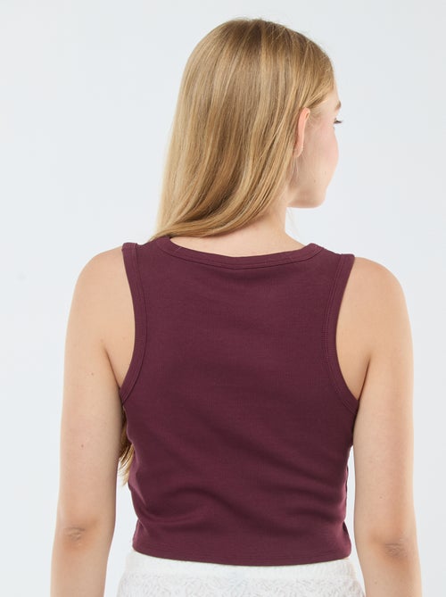 Débardeur à encolure américaine - Kiabi