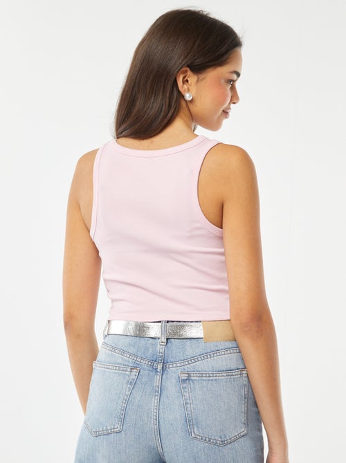 Débardeur à encolure américaine - Kiabi