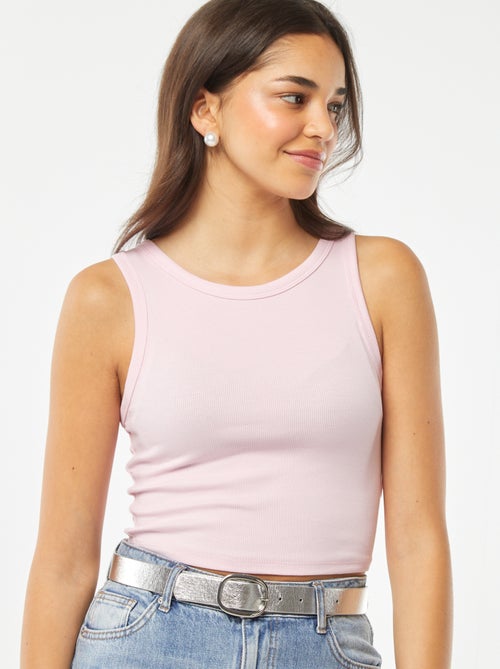 Débardeur à encolure américaine - Kiabi