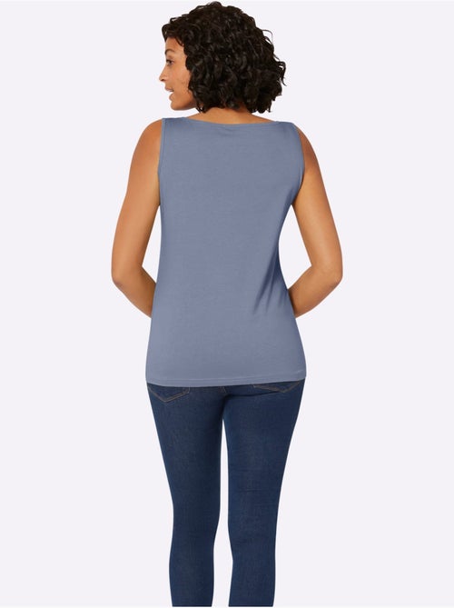 Débardeur à encolure ronde en matière douce et décontractée - Taille standard - Witt - Kiabi Débardeur à encolure ronde en matière douce et décontractée - Taille standard - Witt - Kiabi