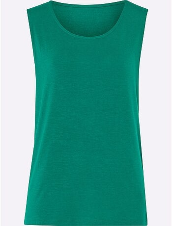 Débardeur viscose douce et fluide - taille standard - moda vilona