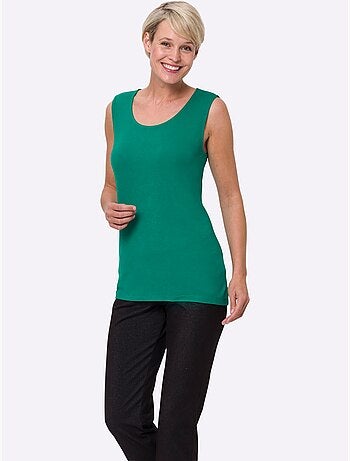 Débardeur viscose douce et fluide - taille standard - moda vilona