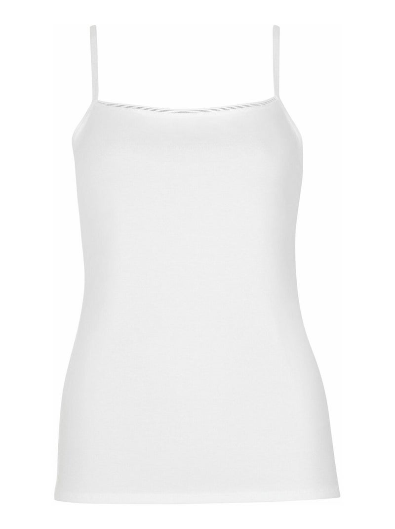 Débardeur à fines bretelles Emma Blanc - Kiabi