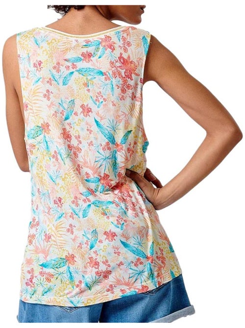 Débardeur à fleurs Femme Kaporal - Kiabi