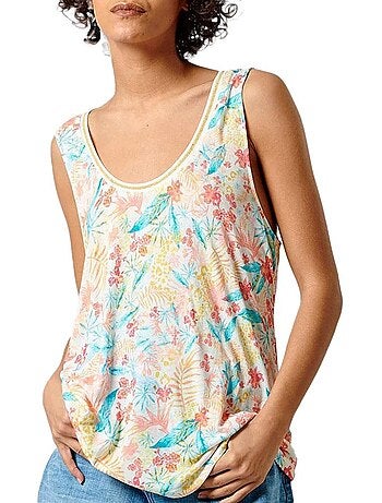 Débardeur à fleurs Femme Kaporal FREDA