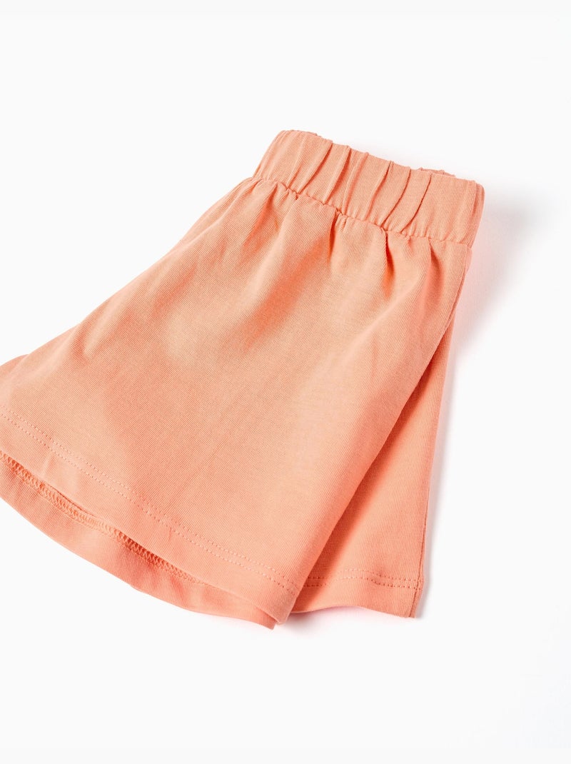 Débardeur à motif de plage + short en coton Blanc - Kiabi