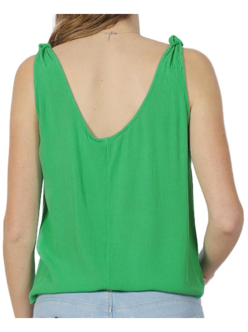 Débardeur à Motifs Femme Vero Moda Vert - Kiabi