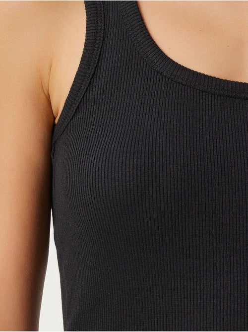Débardeur ajusté en maille à col en u, lot de 2 istanbul - Kiabi Débardeur ajusté en maille à col en u, lot de 2 istanbul - Kiabi