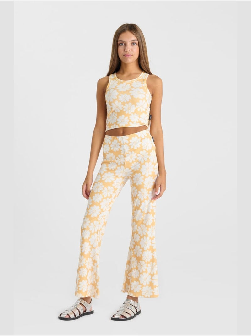 Debardeur ALCAGI 'Le Temps Des Cerises' Jaune - Kiabi