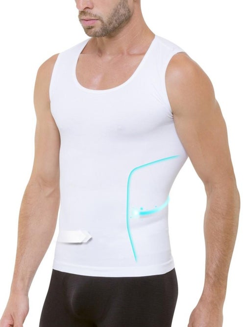 Débardeur amincissant et sculptant BEAUTYTHERM - Kiabi