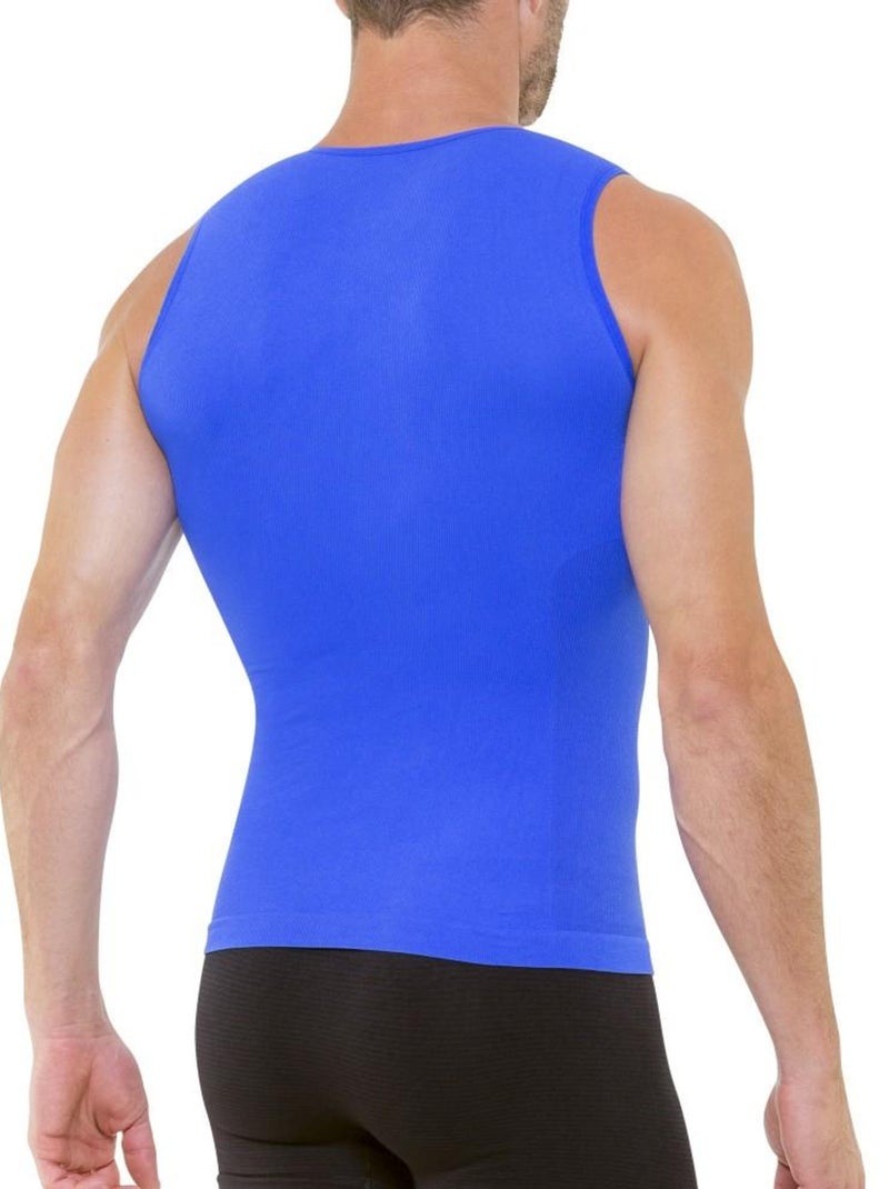 Débardeur amincissant jour/nuit LIPO ACTIF Bleu - Kiabi