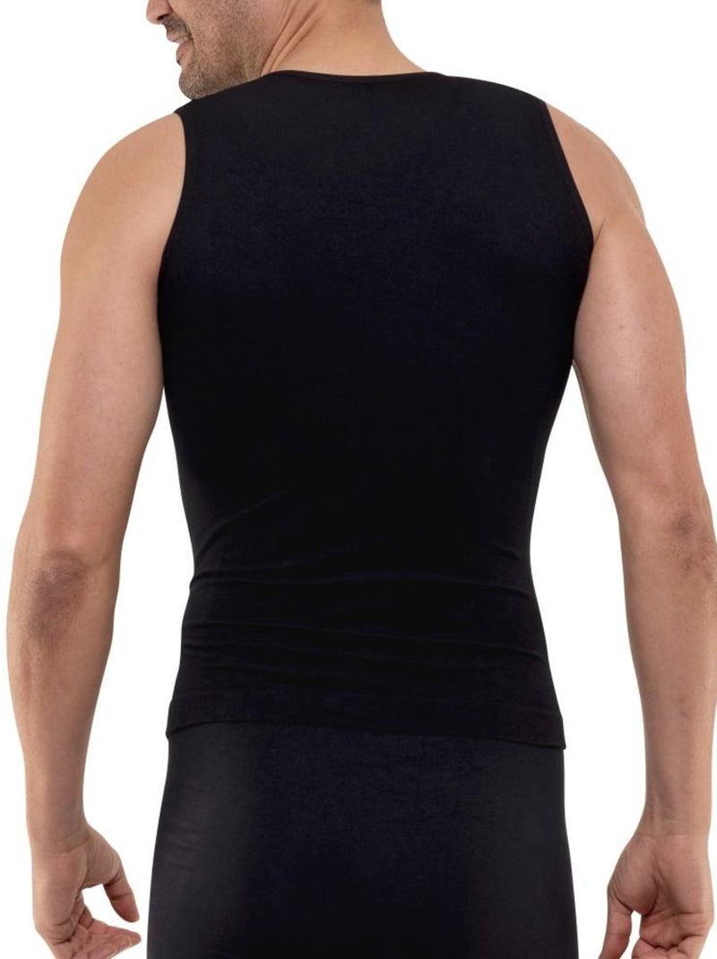 Débardeur amincissant jour/nuit LIPO ACTIF Noir - Kiabi