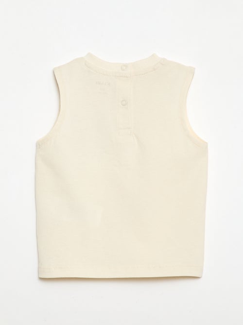 Débardeur avec broderie fantaisie - Kiabi