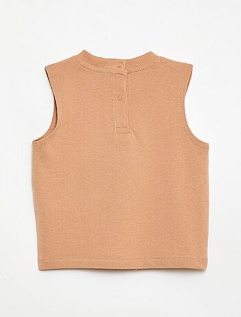 Débardeur avec broderie fantaisie