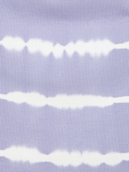 Débardeur avec imprimé rayé tie and dye - Kiabi