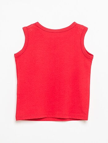 Débardeur avec patch à la poitrine
