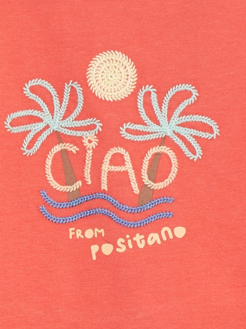 Débardeur avec print - Kiabi