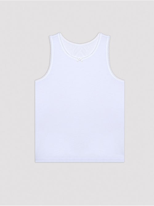 Débardeur basique en coton, lot de 3 penti - Kiabi Débardeur basique en coton, lot de 3 penti - Kiabi