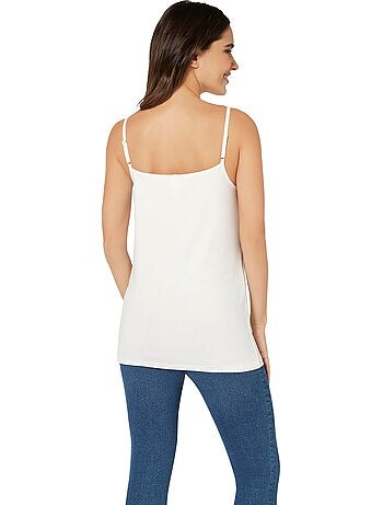 Débardeur Bretelles Spaghetti Réglables - Taille Standard - Moda Vilona