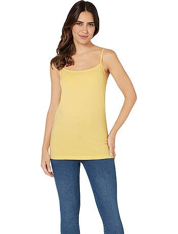 Débardeur Bretelles Spaghetti Réglables - Taille Standard - Moda Vilona