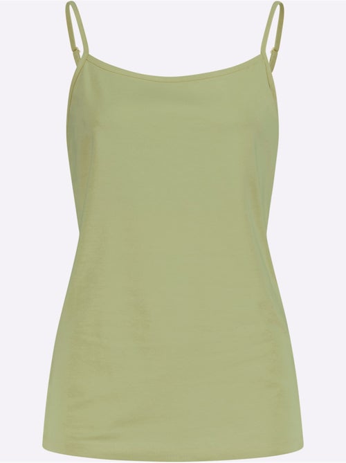 Débardeur Bretelles Spaghetti Réglables - Taille Standard - Moda Vilona - Kiabi