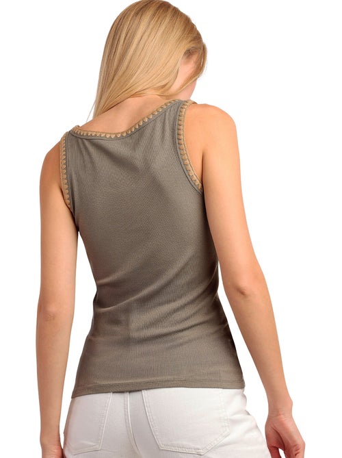 Débardeur Canale Hilo Contraste - Kiabi