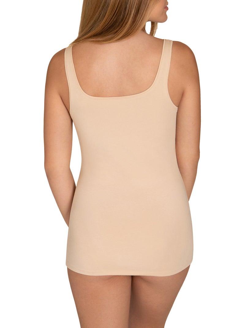 Débardeur caraco Kaia Beige - Kiabi