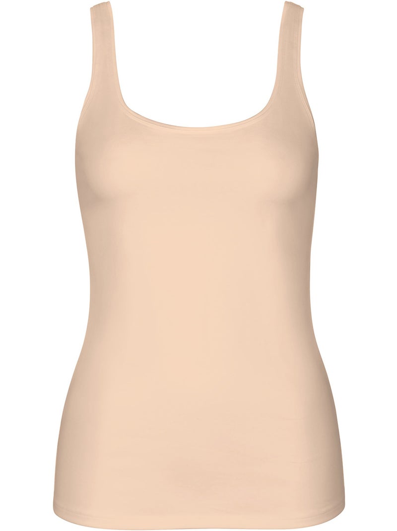 Débardeur caraco Kaia Beige - Kiabi