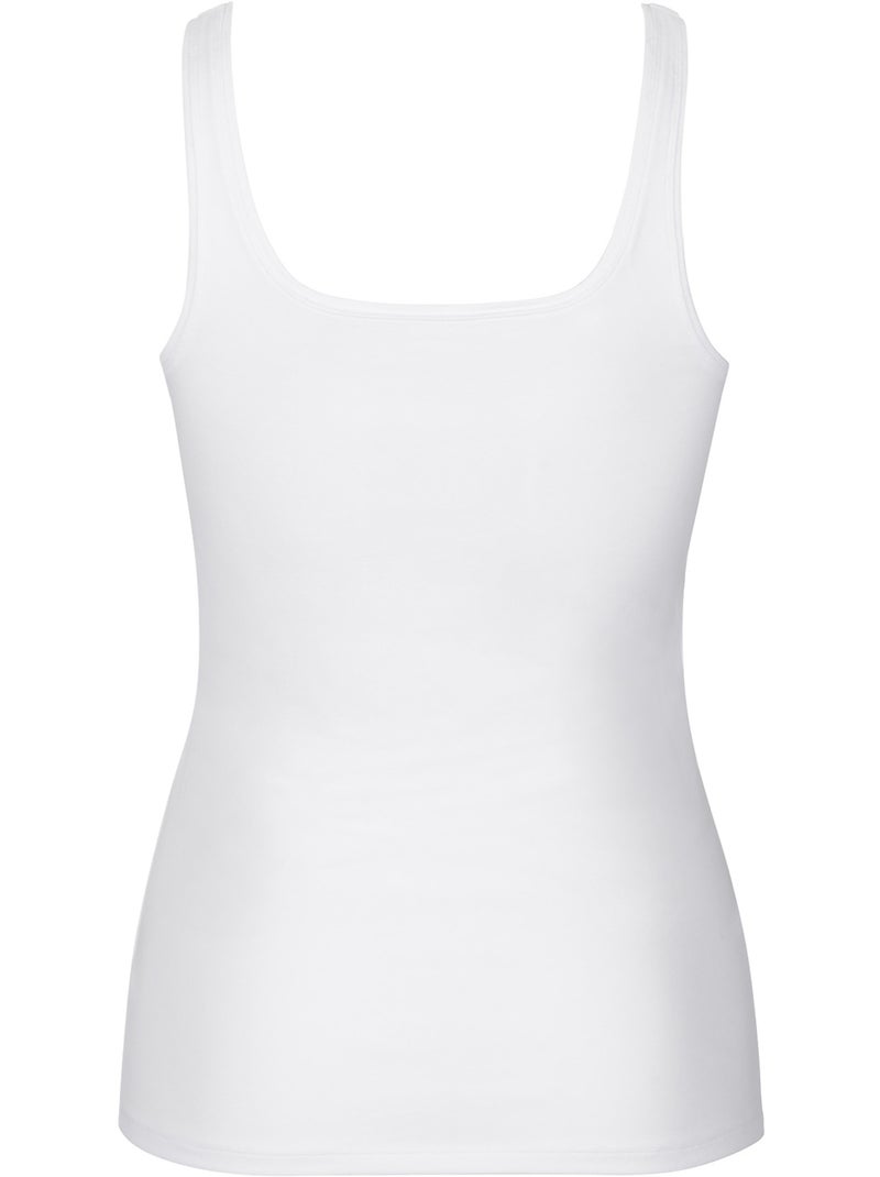 Débardeur caraco Kaia Blanc - Kiabi