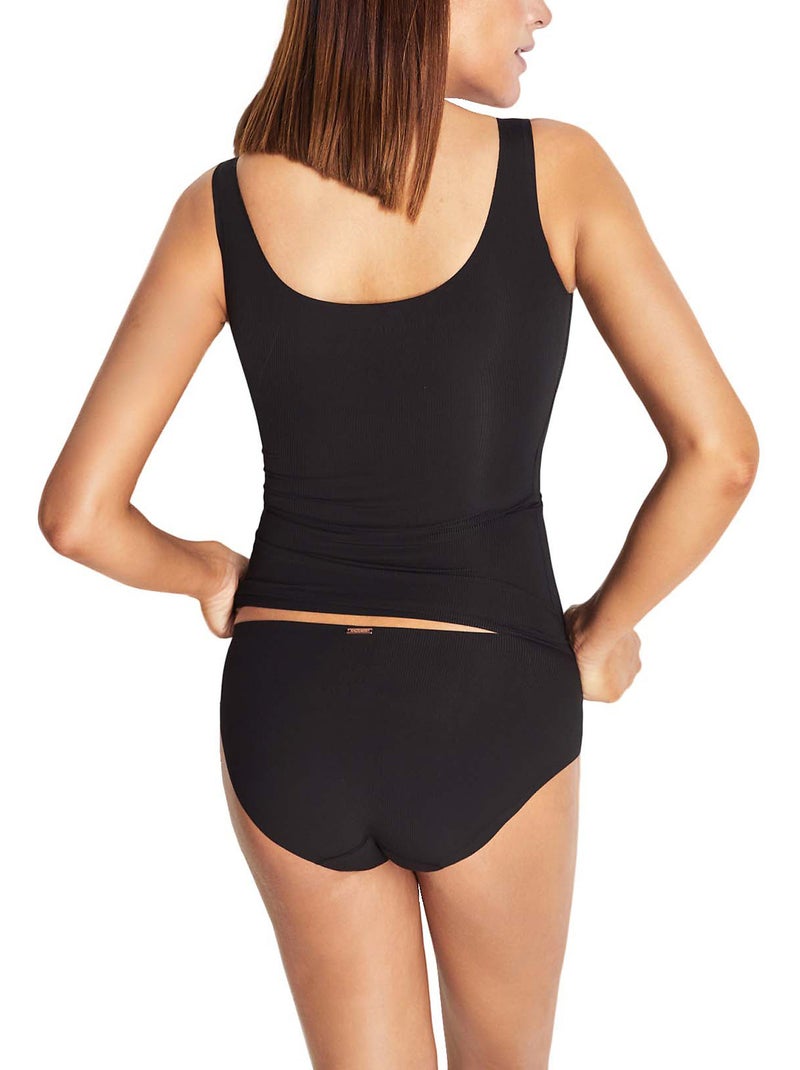 Débardeur caraco sans armatures coques amovibles One Noir - Kiabi