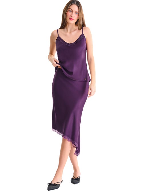Débardeur caraco satin luxe - Kiabi Débardeur caraco satin luxe - Kiabi