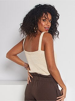 Débardeur col carré - Kiabi