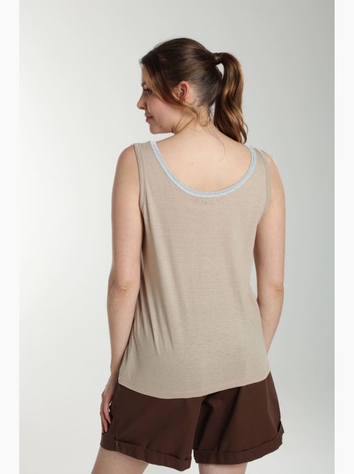 Debardeur col lurex femme Deb Summer | Gerard Pasquier - Kiabi Debardeur col lurex femme Deb Summer | Gerard Pasquier - Kiabi