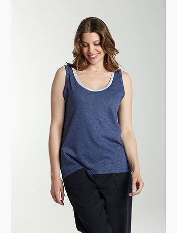 Debardeur col lurex femme Deb Summer Twilight | Gerard Pasquier
