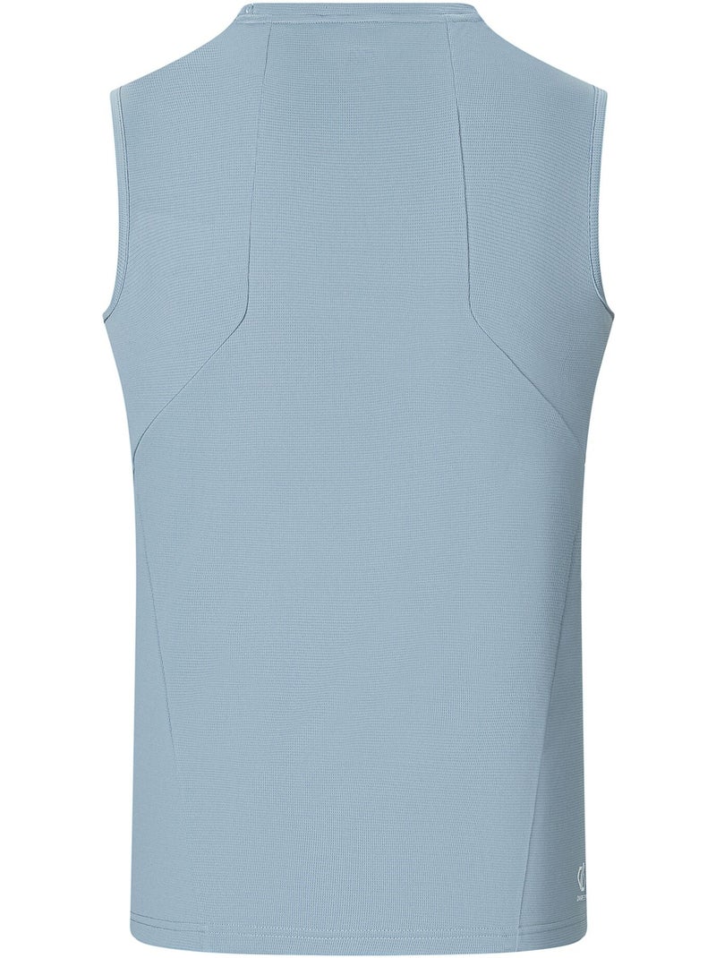 Débardeur col ras-du-cou motif/style logo rapid - dare 2b Bleu gris - Kiabi