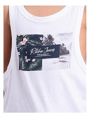 Débardeur col rond pur coton NABODY-J