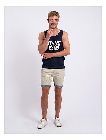 Débardeur col rond pur coton NIPAVEL