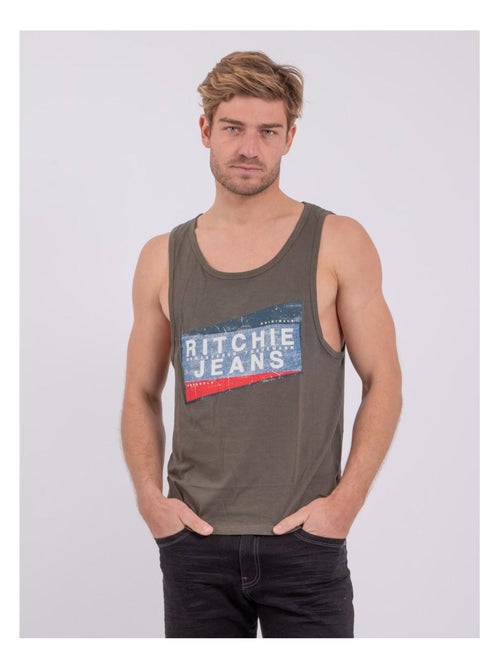 Débardeur col rond pur coton NOBRIAC - Kiabi