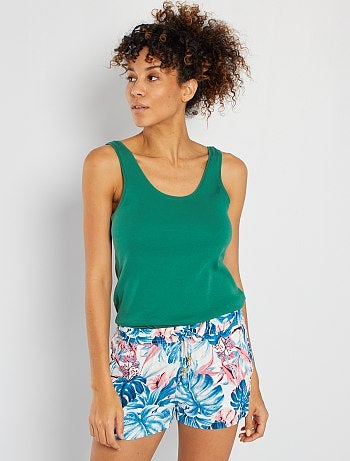 Débardeur col U éco-conçu