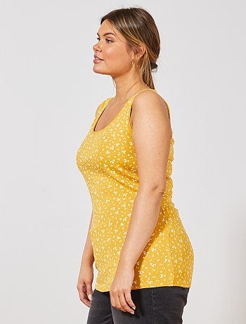 Débardeur col U en jersey - Kiabi