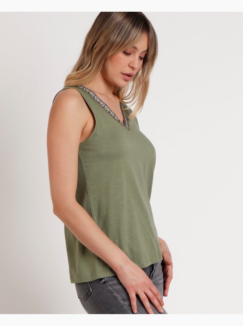 Débardeur col V Mexico - Kiabi