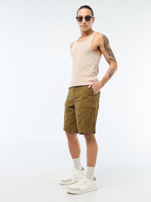 Débardeur côtelé - Kiabi