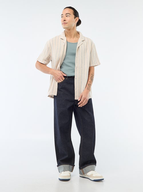 Débardeur côtelé - Kiabi