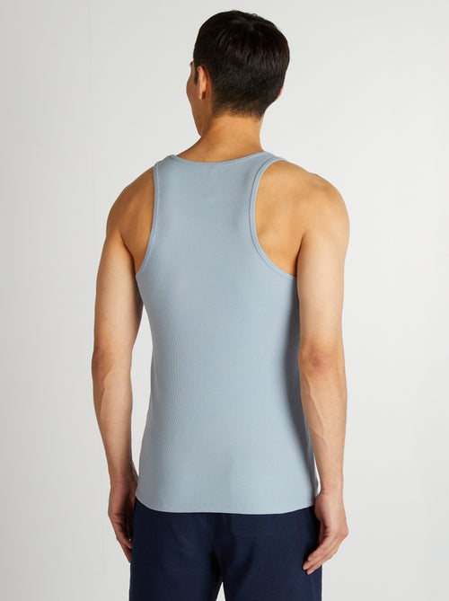 Débardeur côtelé - Kiabi