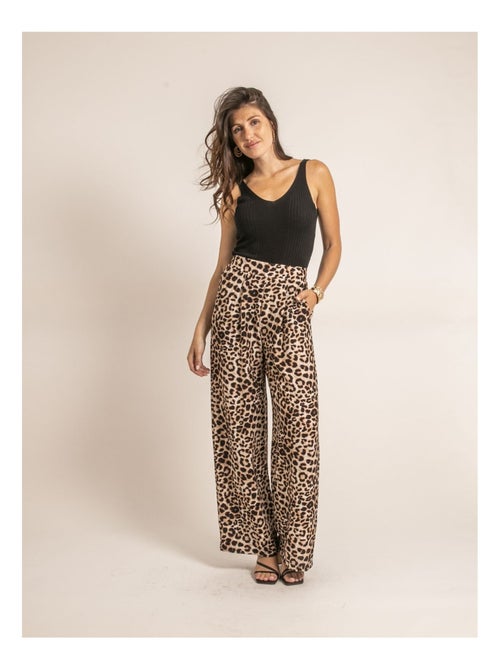 Débardeur côtelé lurex FUJIA - Kiabi