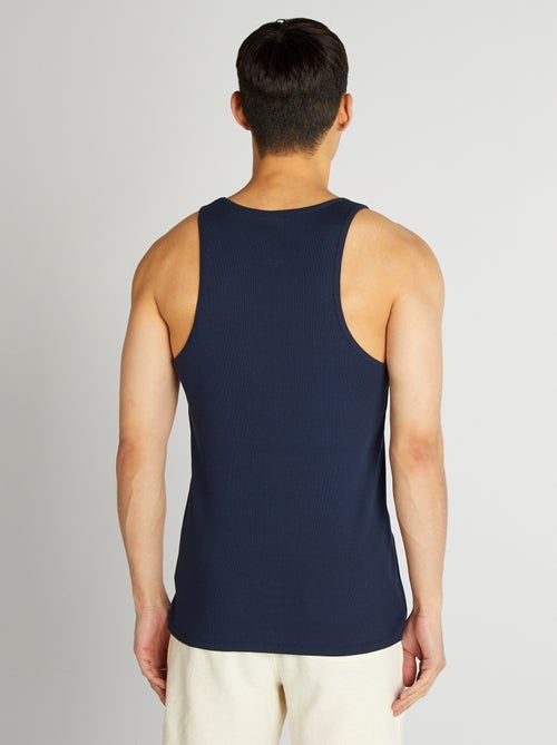 Débardeur côtelé - Kiabi