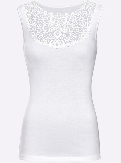 Débardeur Côtes Fines - Taille Standard - Witt - Kiabi