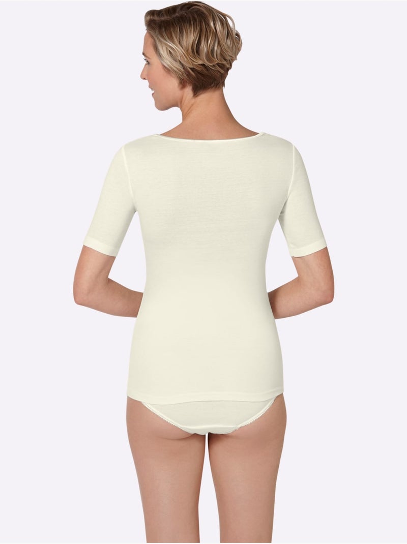 Débardeur Côtes Fines - Taille Standard - Witt Ivoire - Kiabi