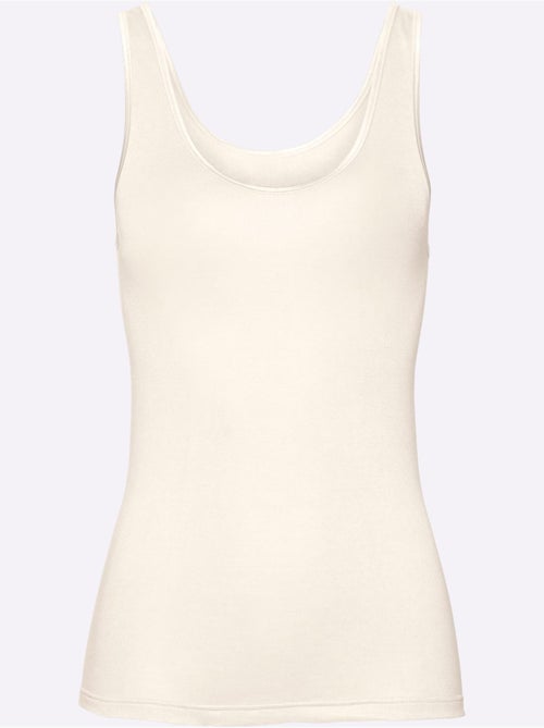 Débardeur Côtes Fines - Taille Standard - Witt - Kiabi