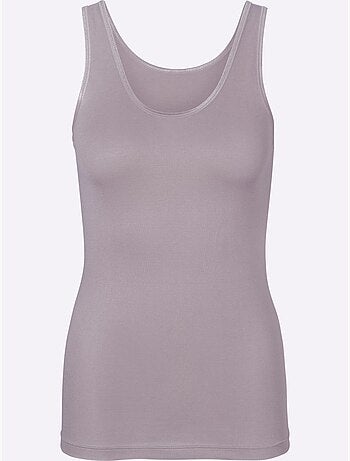 Débardeur côtes fines - taille standard - witt